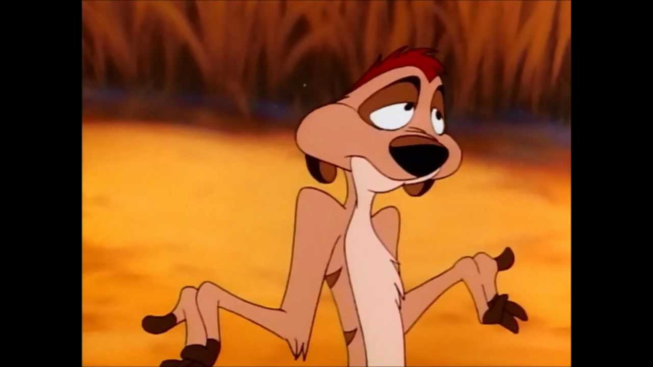 Timon i Pumba - najlepsza scena