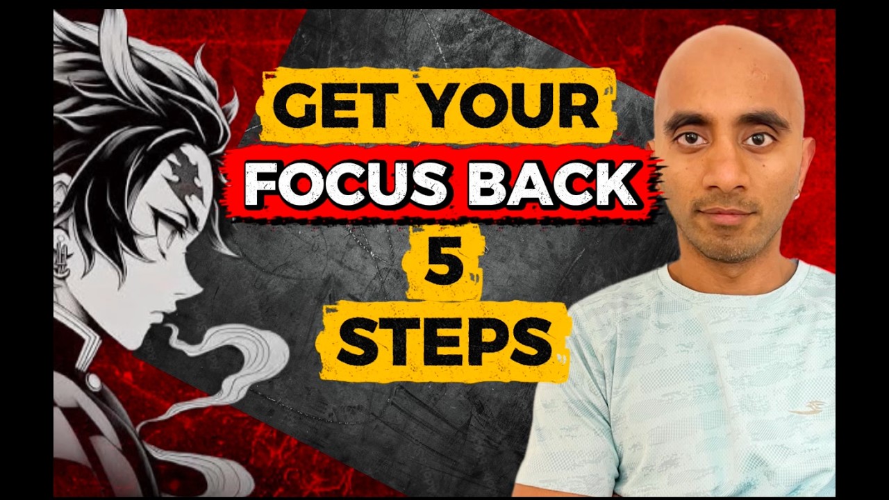 How To Get Your Attention Back (5 Steps Before You Loose Everything) I Yoga & NeuroScience