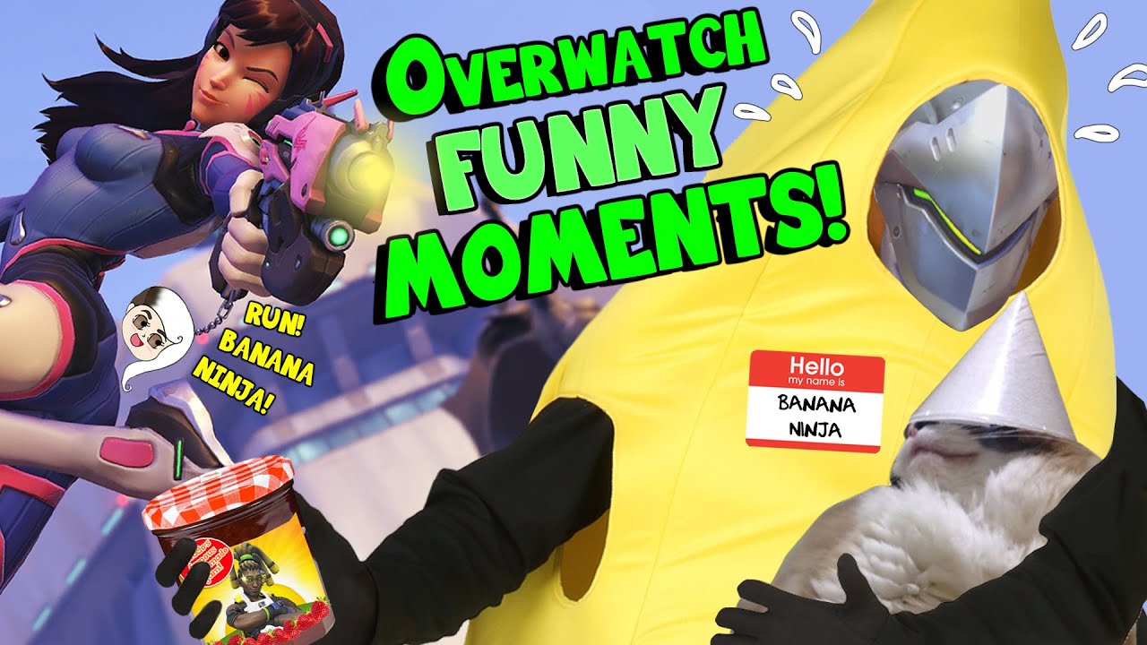 WHY I WON'T PLAY D.VA! (Overwatch Funny Moments)