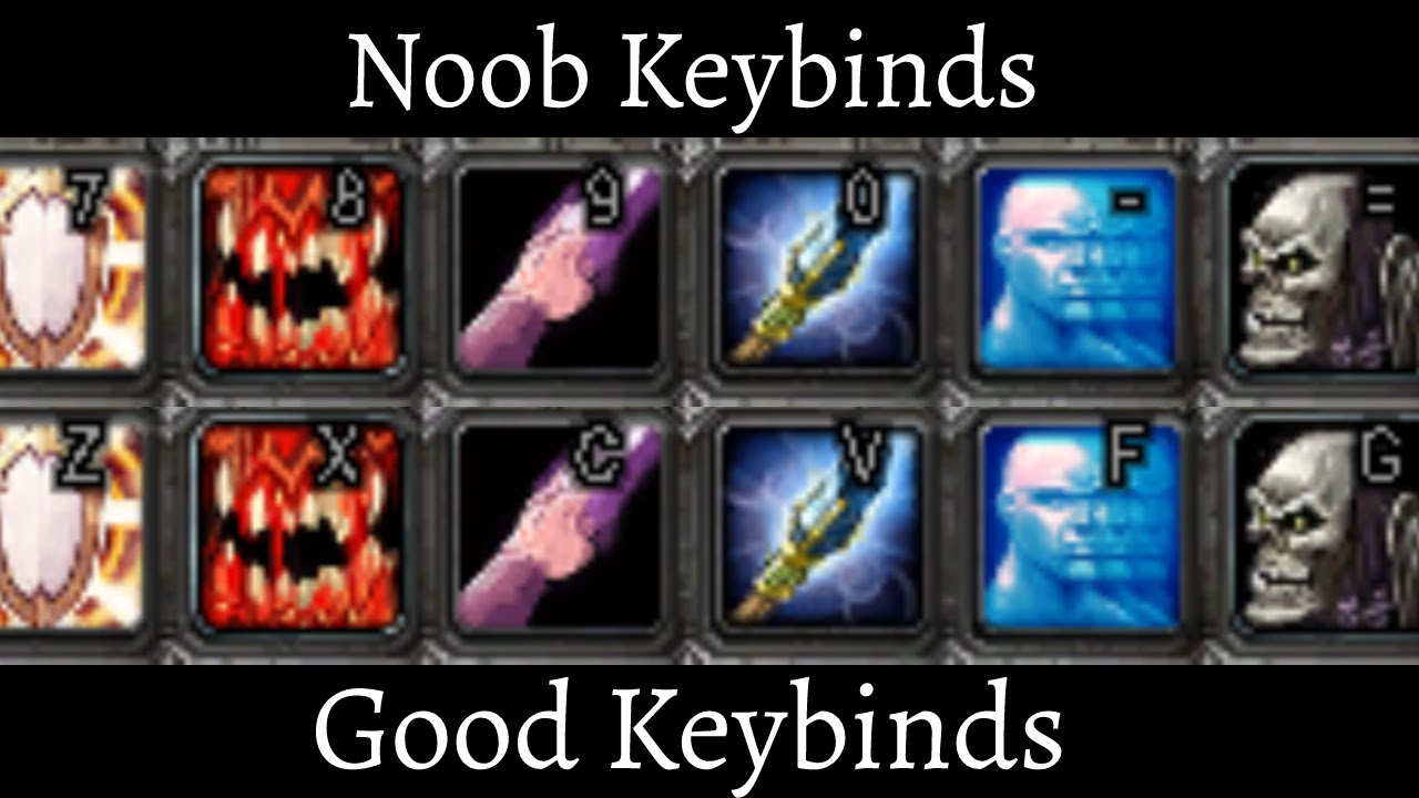 Basic Keybind Guide For World of Warcraft