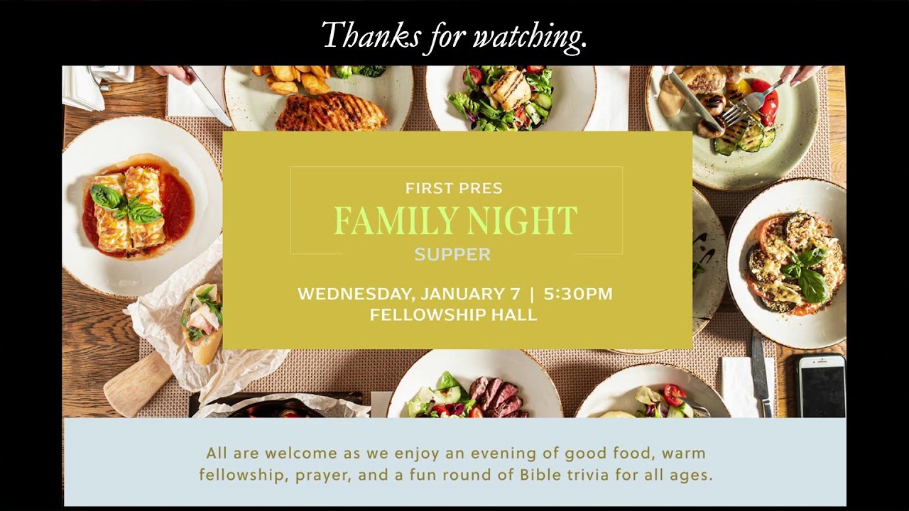 First Presbyterian Church of Greenville, SC: Christmas Eve Watchnight Service