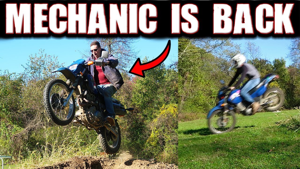 JUMPING THE 400LB DUAL SPORT!!