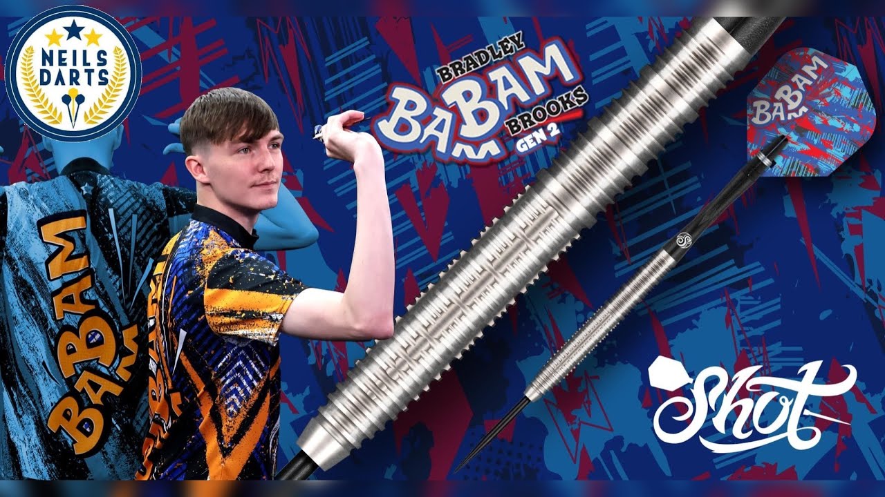 SHOT BRADLEY BROOKS DARTS  GEN 2 PLAIN