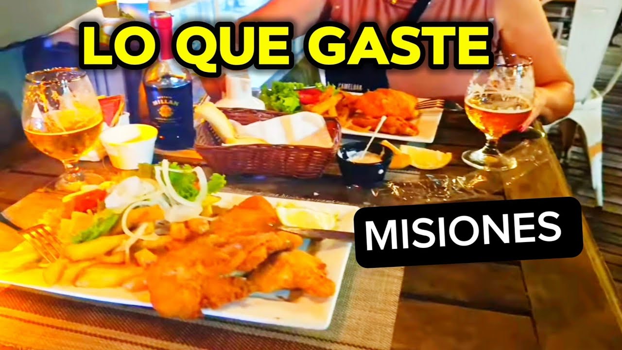 COMIENDO EN EL CENTRO DE IGUAZÚ MISIONES!