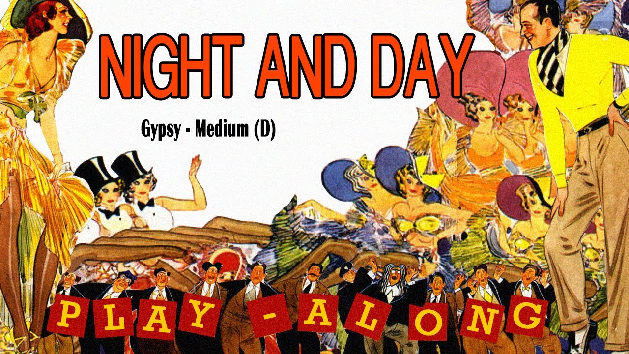 Night and Day (D) - Gypsy Medium || BACKING TRACK