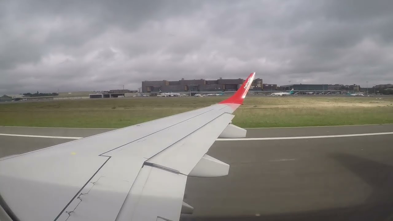 Helvetic Airways Embraer E190LR HB-JVO takeoff from Luxembourg Findel Airport