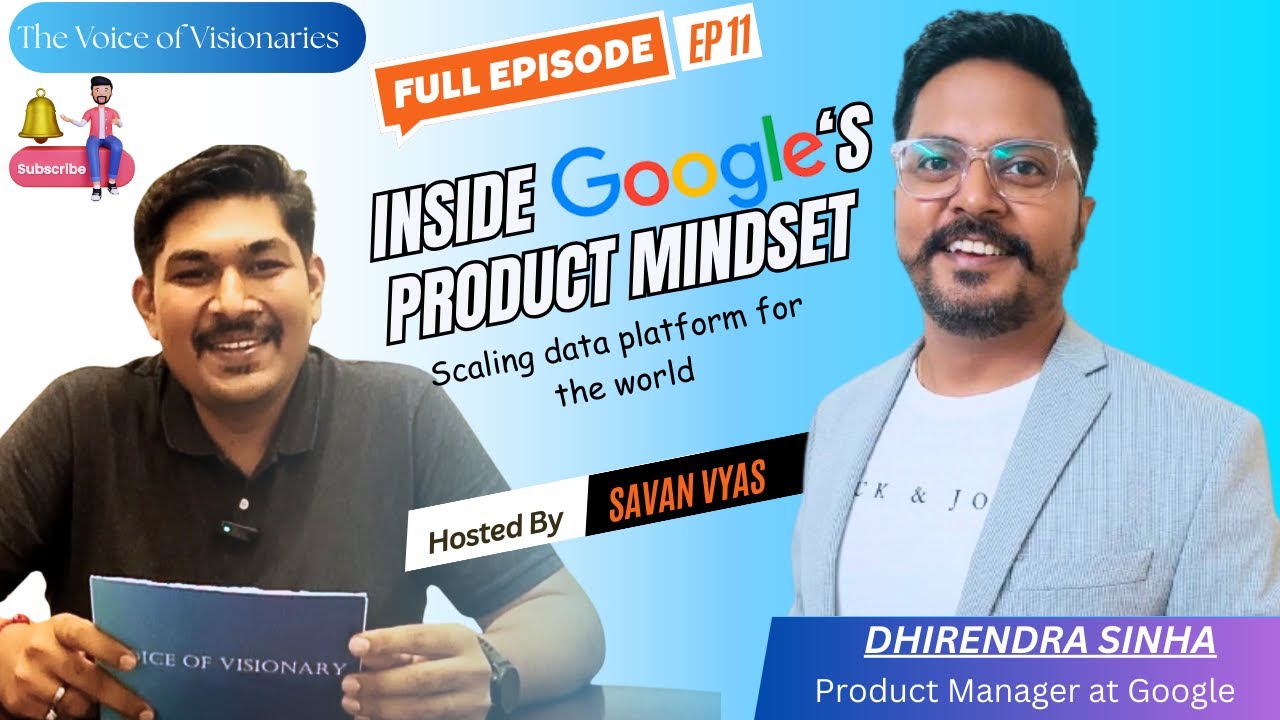 EP11 Scaling data platform @Google  with Dhirendra Sinha #tech #google #inspiration #podcast #ai