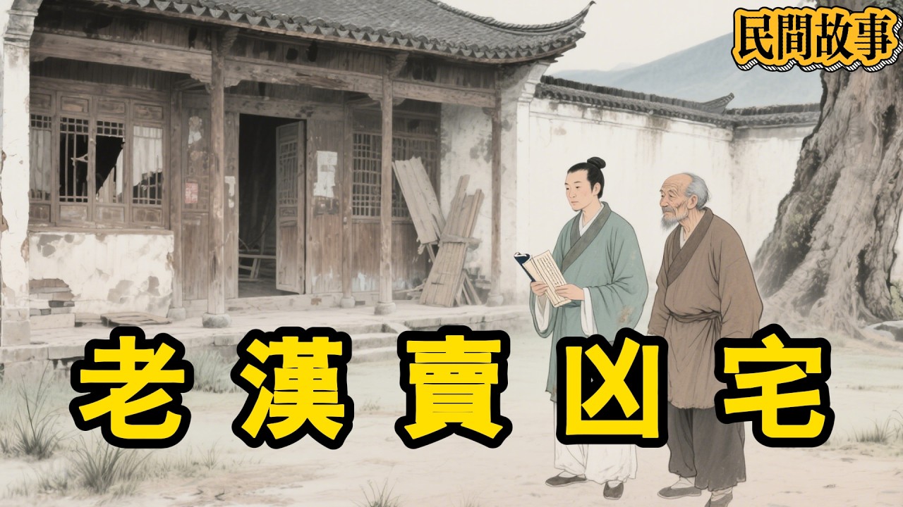 老漢低價出售凶宅，窮書生無奈買下，三年後竟成全縣首富！#民間故事 #聽故事 #人生哲理 #睡前故事 #故事分享 #情感 #民间故事