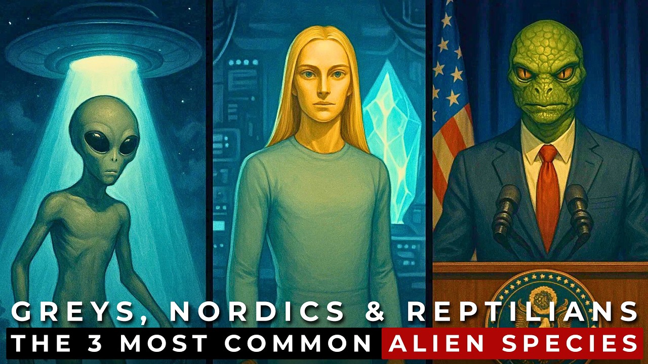 The 3 Most COMMON Alien Species: Greys, Nordics & Reptilians