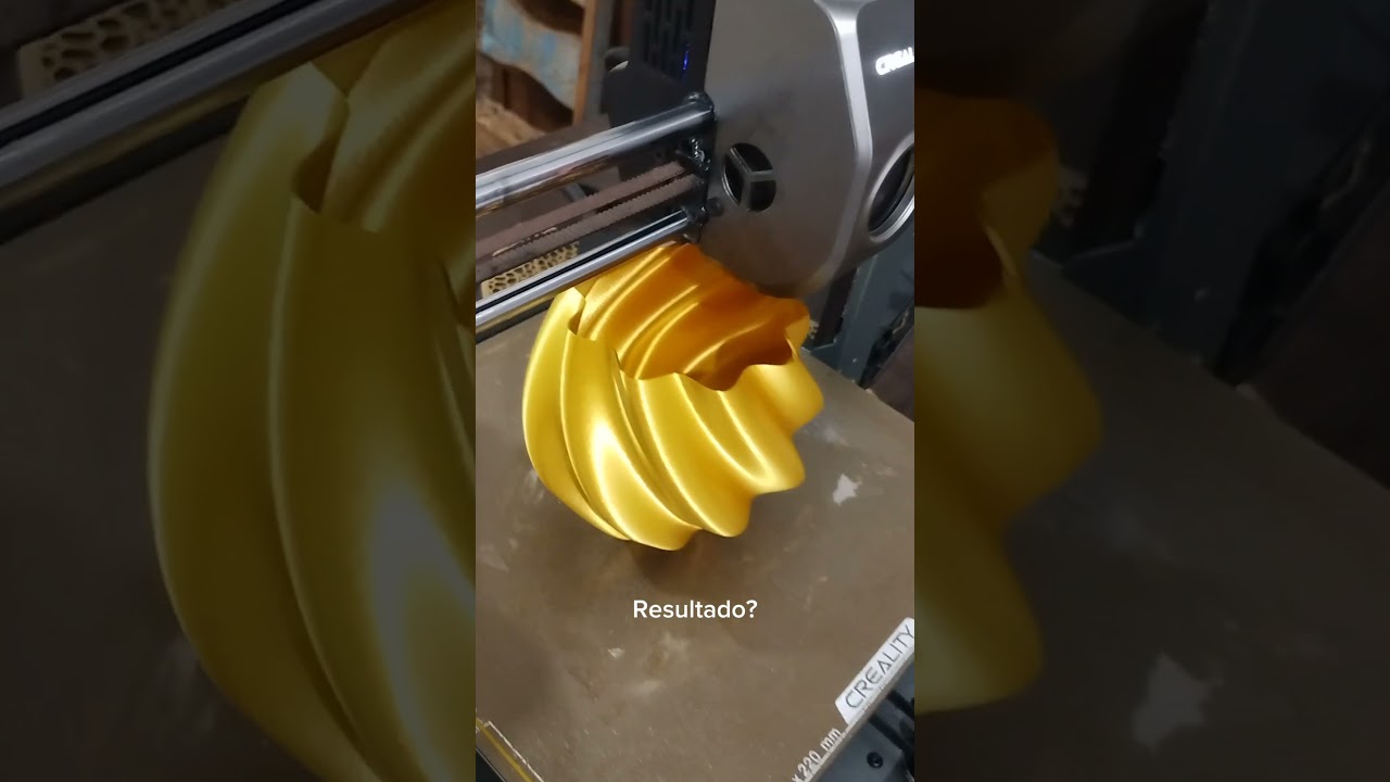Vou ficar rico com essa impressora 3D.
