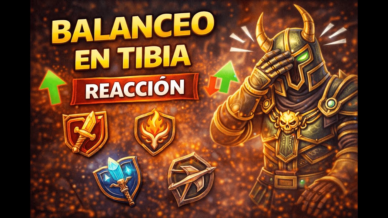 Proximo balanceo de vocaciones en Tibia 2026 | reaccion