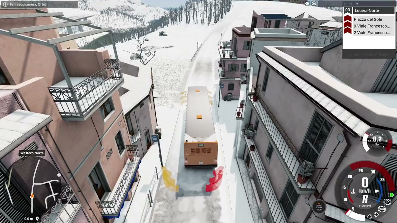 Beam NG Bustour Italien im Weißen wunder