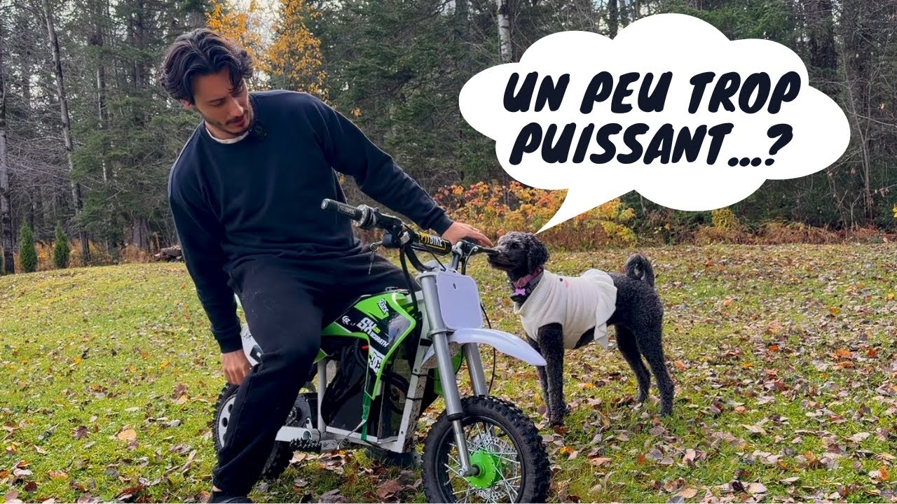 Razor SX500 - Le mini motocross à 18KW ! (partie 1 - construction)