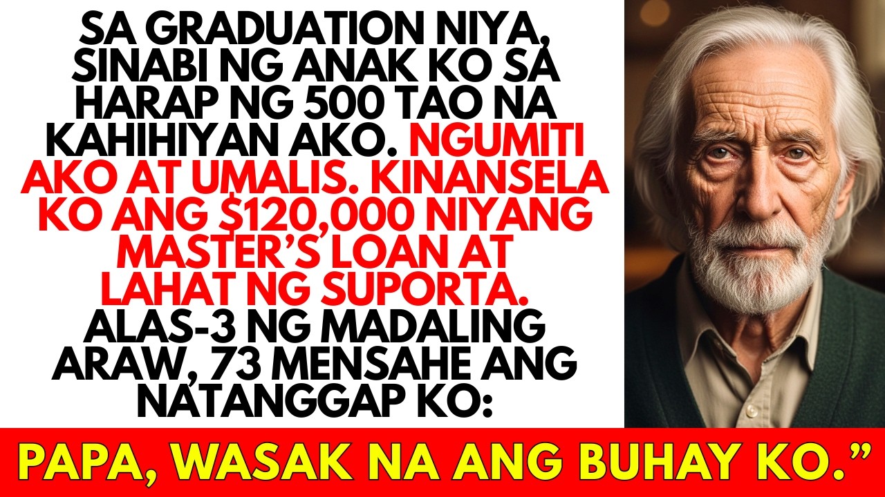 Sa Pagtatapos, Sabi ng Anak Ko ‘Salamat sa Lahat Maliban sa Tatay—Isang Kahihiyan…