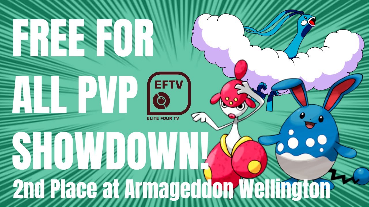 2nd Place Free For All Pokemon PvP Tournament Report - Super Showdown At Armageddon