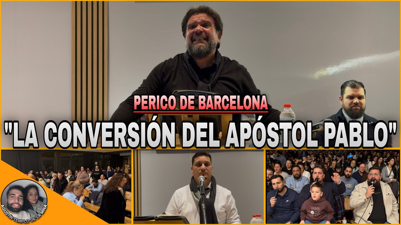 PERICO DE BARCELONA | Tema: “La conversión del apóstol Pablo” | CULTO COMPLETO | 08/02/2026