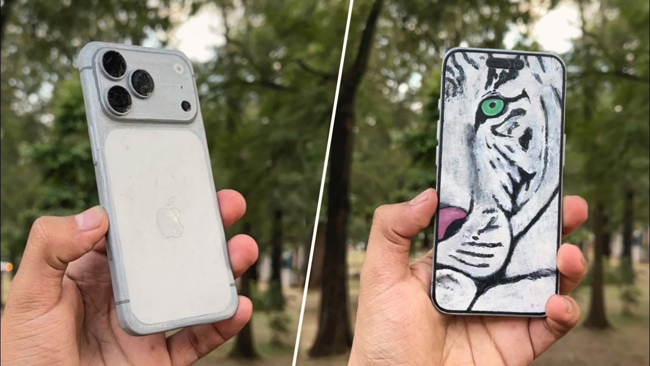 iPhone 17 Pro 🤍 Как сделать iPhone 17 Pro из картона — Урок
