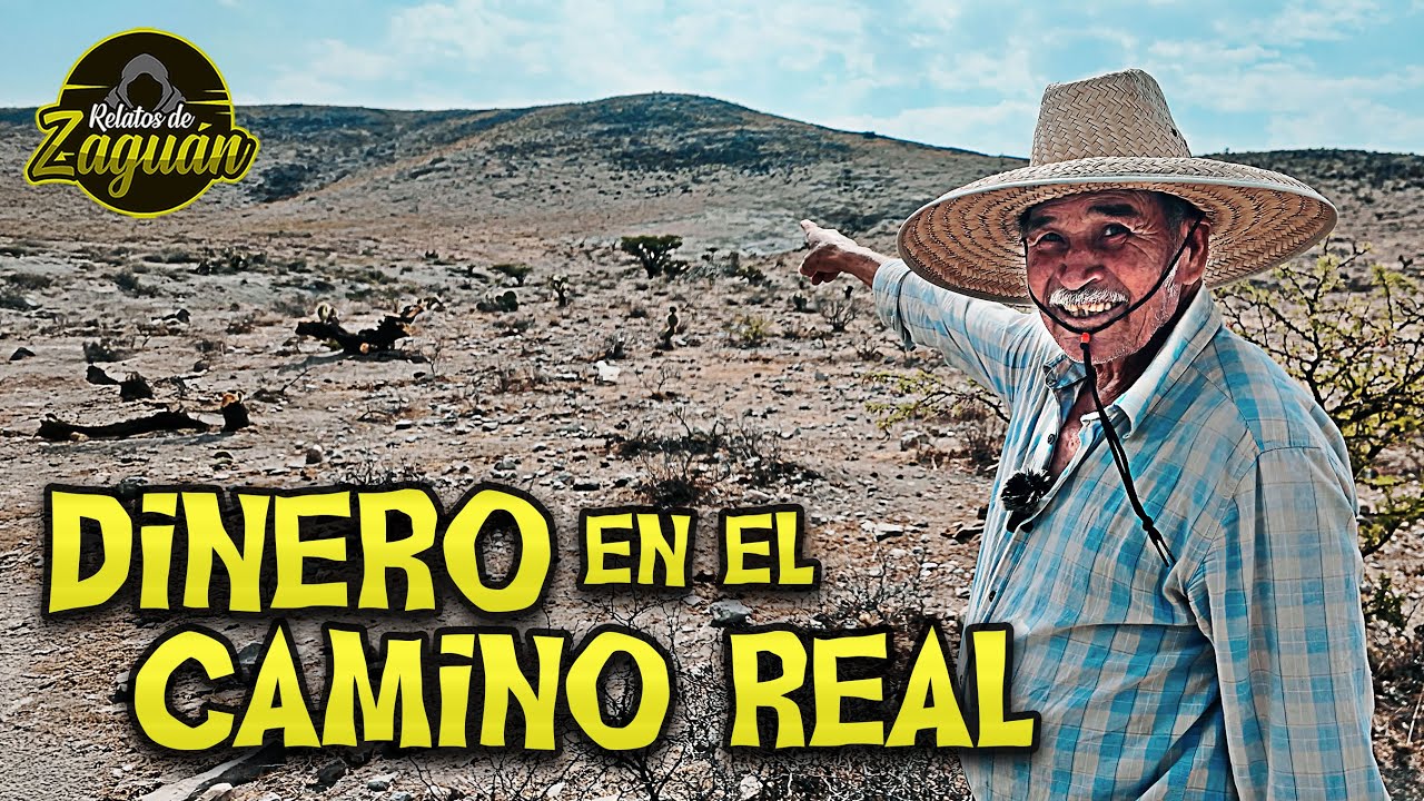 UN VIEJITO SE HALLÓ DINERO EN ESTE CAMINO REAL !!