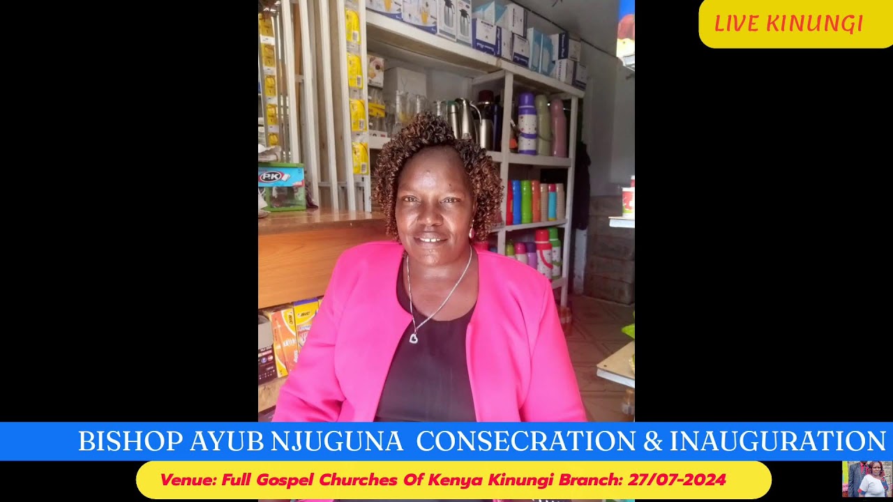 Bishop Ayub Innaguration & Consecration Of South Nyandarua District