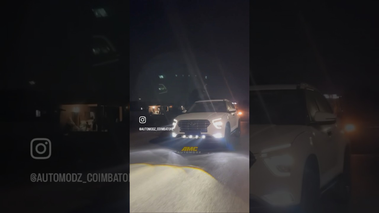 Hyundai Creta 2&rdquo; LED Auxiliary Fog Upgrades ☑️ #automotivelighting #headlights #creta #hyundai