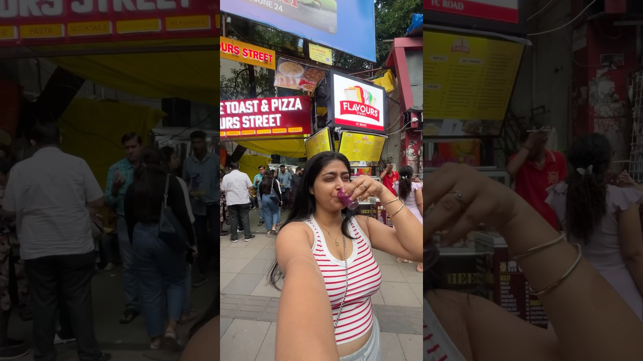 Street Food At FC Road , Pune #food #trendingshorts #shortsvideo #streetfood