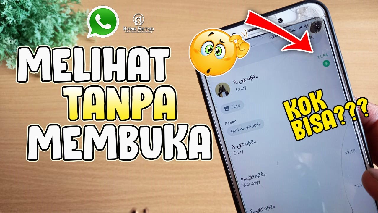 Cara melihat chat orang di whatsapp tanpa diketahui