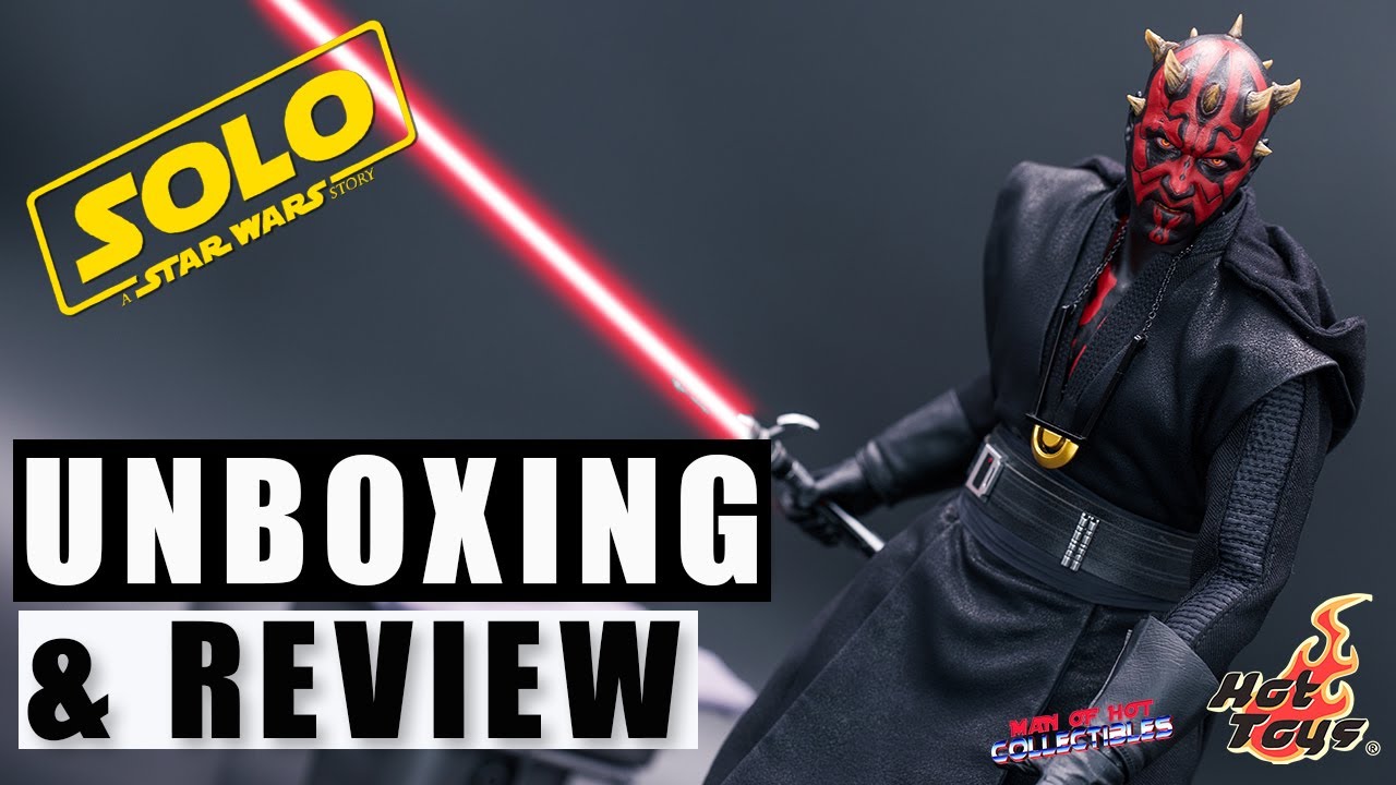 Hot Toys Darth Maul DX18 Unboxing and Review | Solo A Star Wars Story