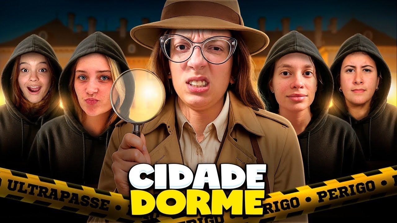 JOGAMOS CIDADE DORME E DEU MUITA CONFUSÃO! 😂😬