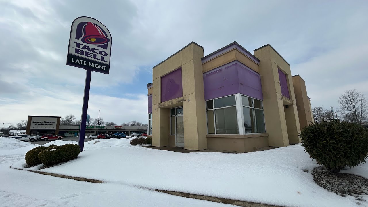 Abandoned Taco Bell - Jeffersonville Indiana 