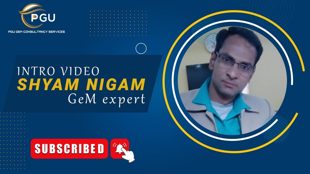 Introduction to PGU Gem consultancy by Shyam Nigam