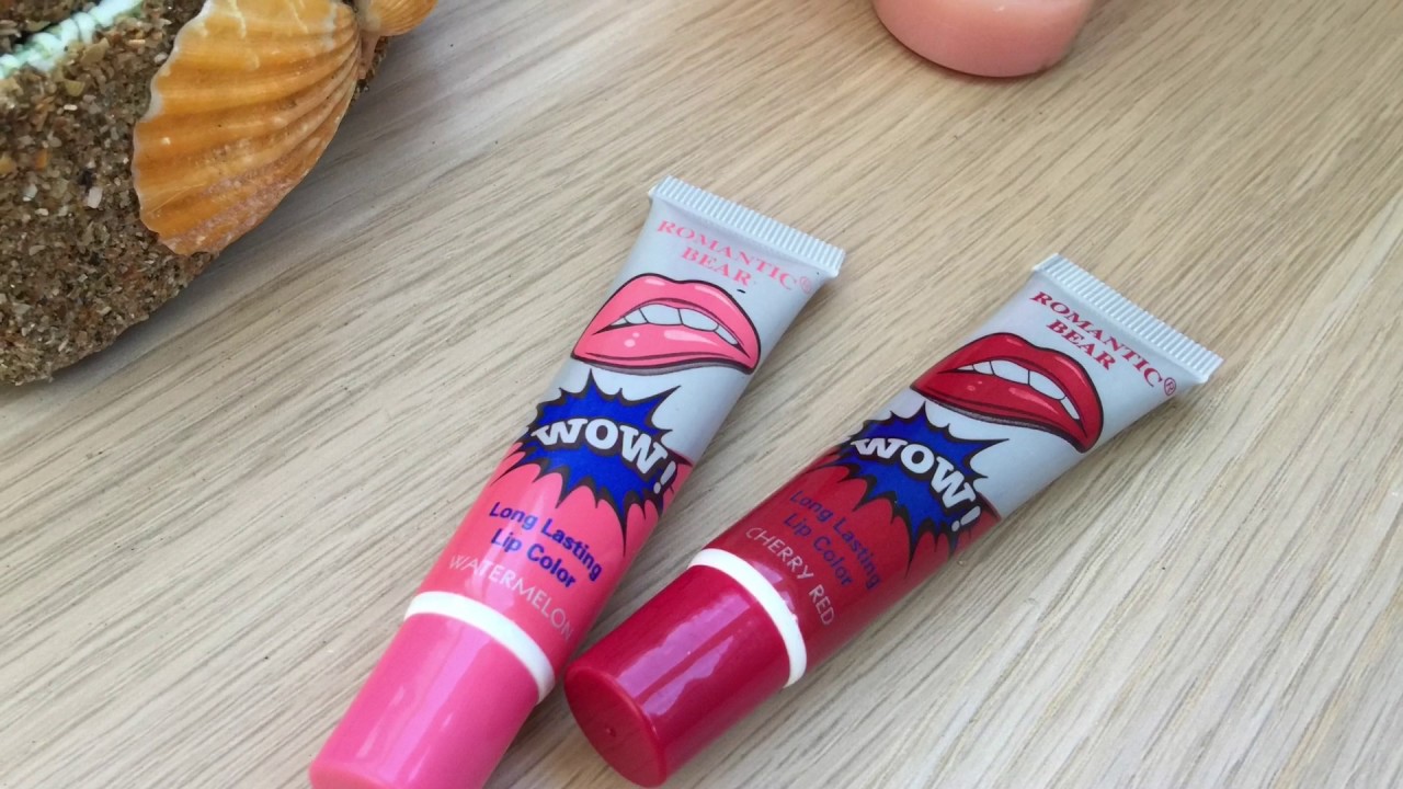 ROMANTIC BEAR Long Lasting Lip Color WOW