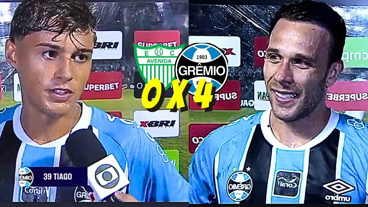 💥😱Só FALTOU CHORAR! Veja o BAITA COMENTÁRIO de Tiaguinho SOBRE SUA ESTREIA no PROFISSIONAL do Grêmio