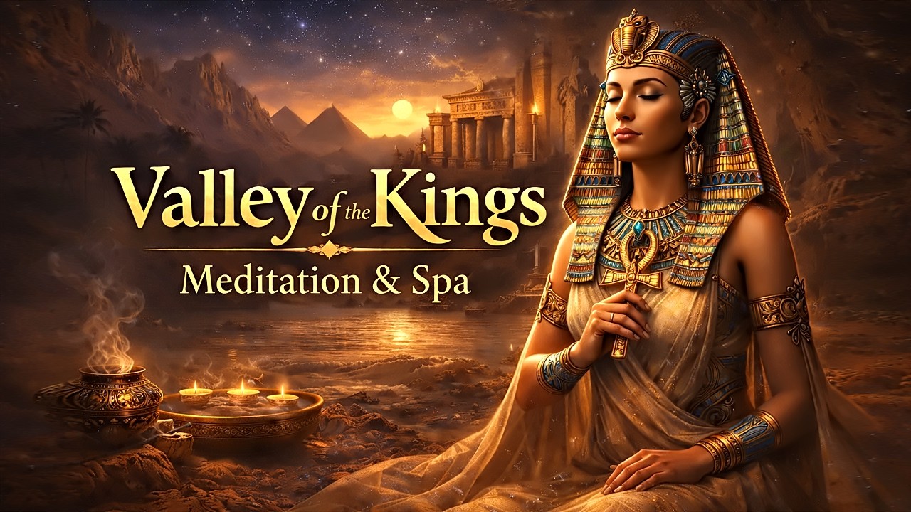 Ancient Egyptian Music  Meditation & Spa | Secrets of the Valley of the Kings