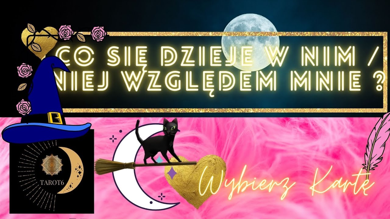 Co się dzieje w nim / niej względem Ciebie 🩷 wybierz karte #tarot #rozkład 🥰