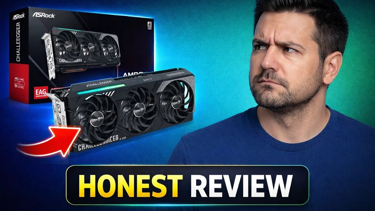 Обзор ASRock RX 9070 Challenger: Мощная видеокарта, оправдывающая обновление в 2026 году.