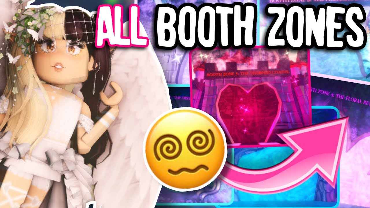 ALL BOOTH PORTAL LOCATIONS! ROYALECON2022 | Royale High School Events, Meet Influencers!