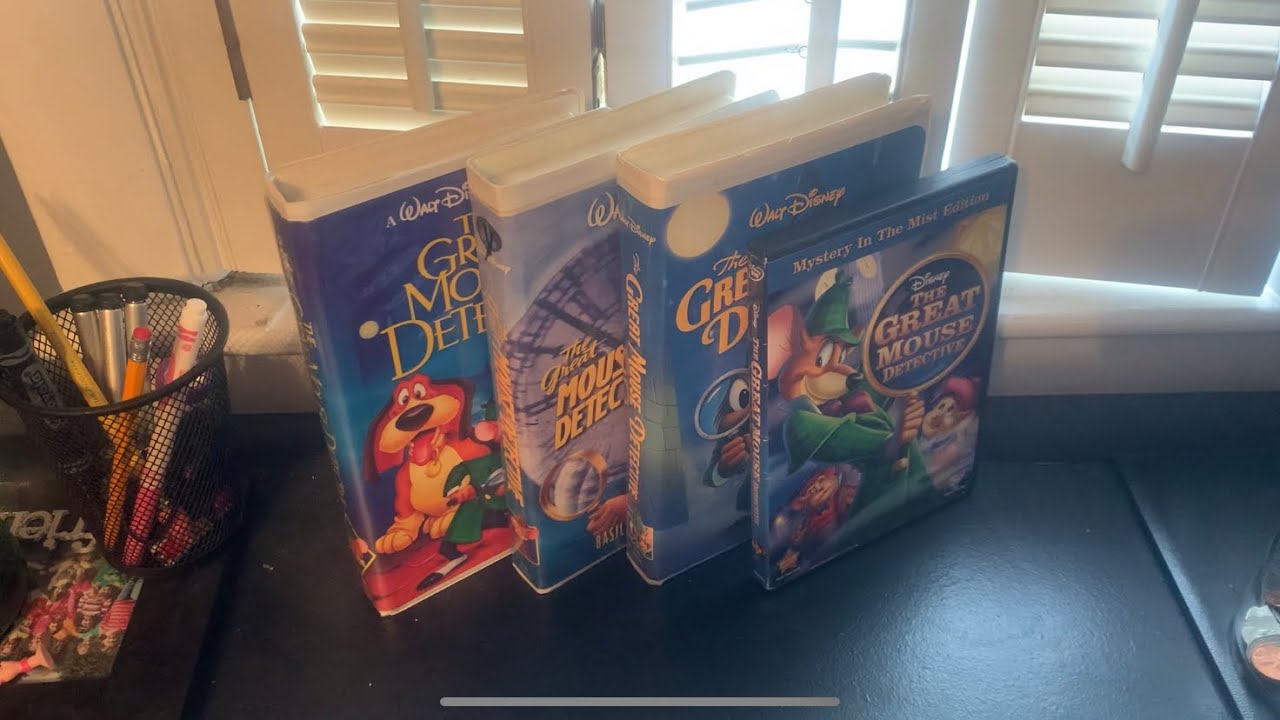 4 Different Versions of The Great Mouse Detective