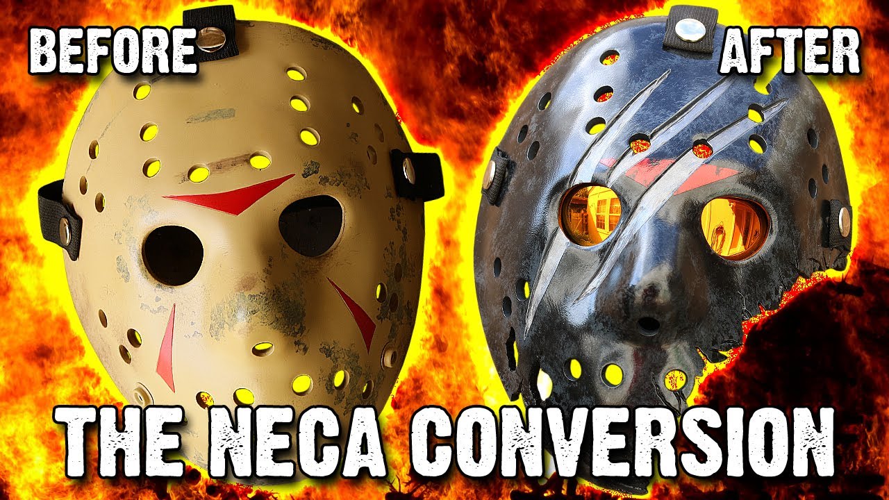 Самостоятельная переделка маски NECA в маску Savini Jason