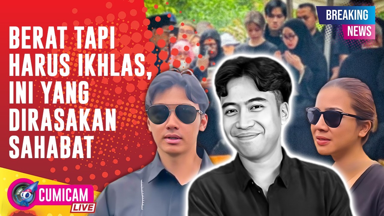 BREAKING NEWS! Wajah Muram Mahalini & Aaliyah Massaid di Pemakaman Vidi Aldiano