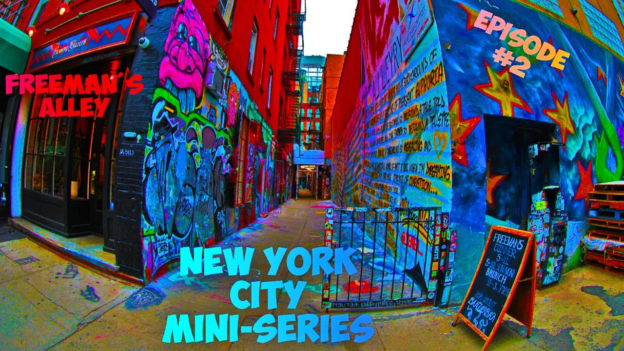 NEW YORK CITY MINI SERIES EPISODE #2. Freeman Alley
