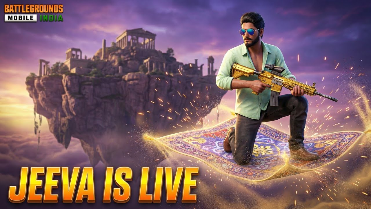 BGMI LIVE | 50+ Kills Challenge  Full Aggressive 😱 | JEEVAOP