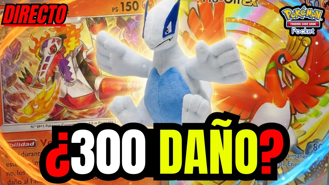 ¿Podremos llegar a 300 de DAÑO con LUGIA? – Pokémon TCG Pocket