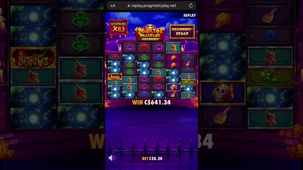 Muertos Multiplier Megaways max win (10000x) #stake #slots #maxwin #gamble #shorts