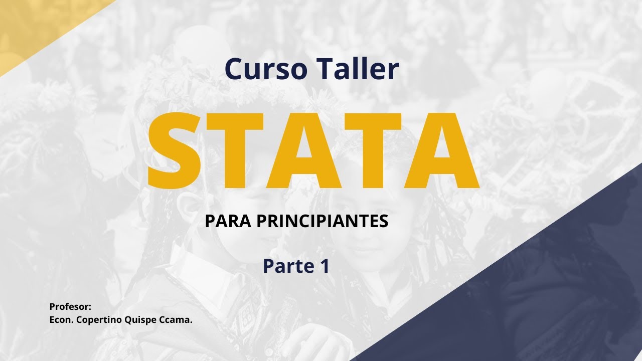 STATA para principiantes parte I