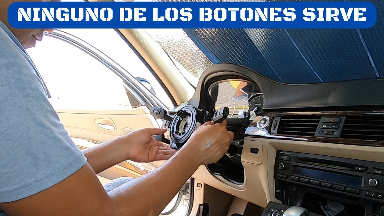 2004 - 2013 BMW E90, E91, E92, E93 Como Cambiar El Clock Spring