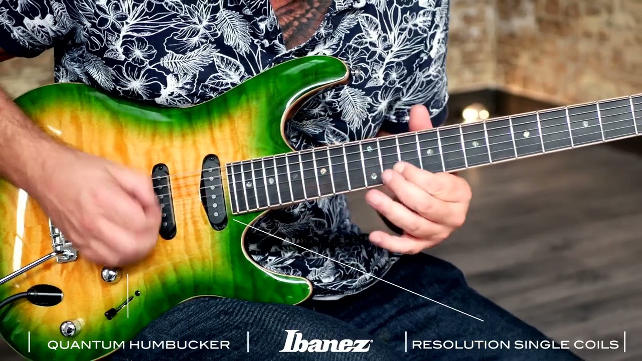 Ibanez SA460QMW TQB Demo