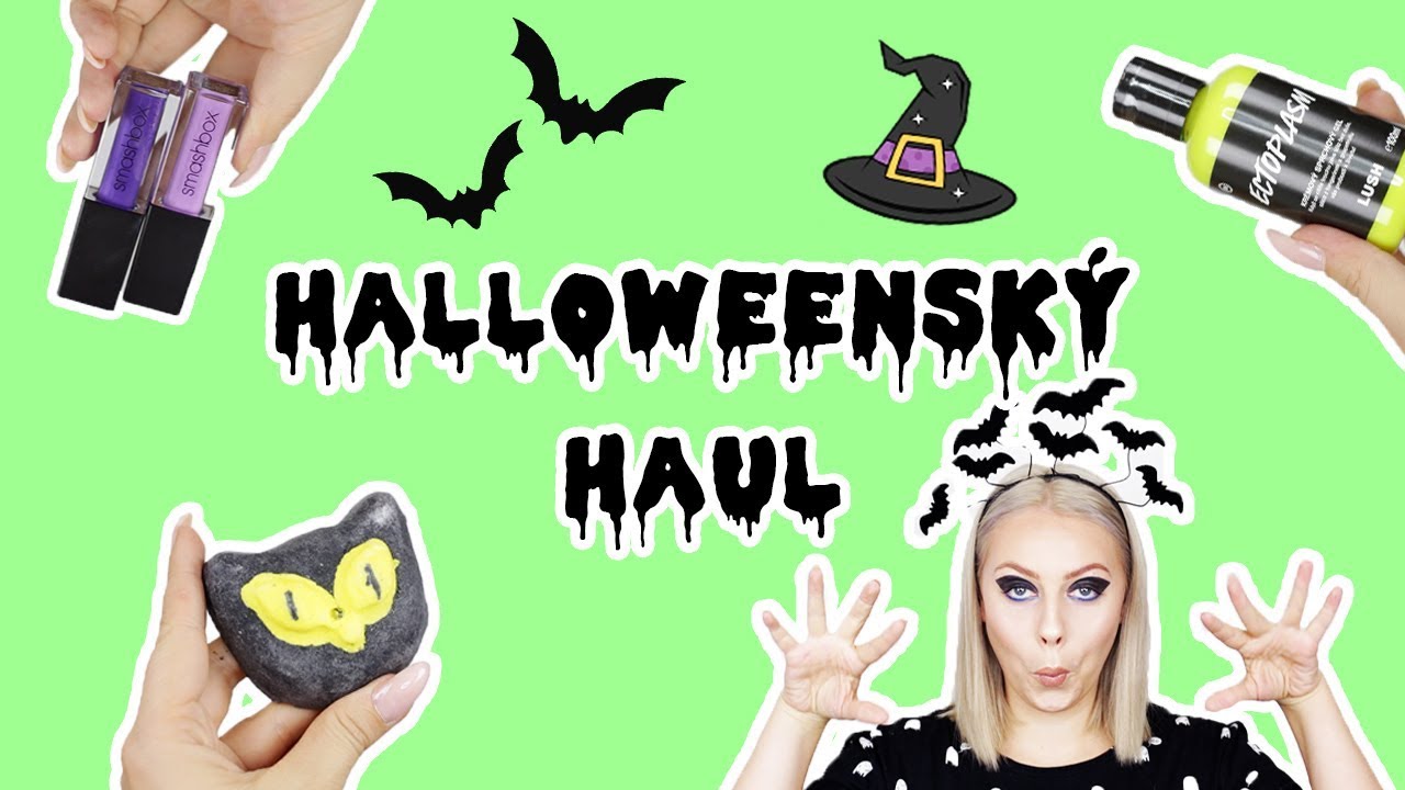 Halloweenský HAUL 🎃 HALLOWEEN S ANY