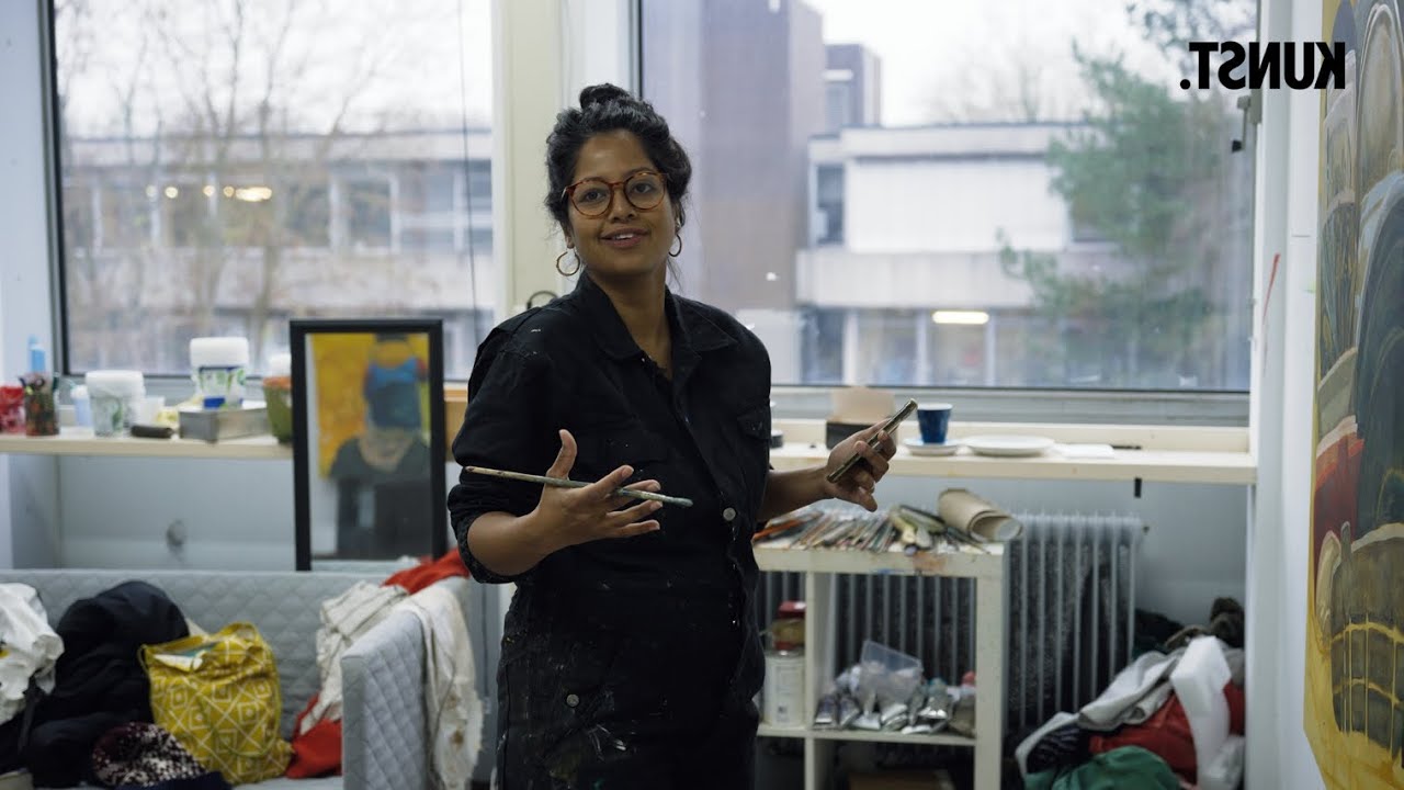 Een kijkje in het atelier van Anika Mariam Ahmed