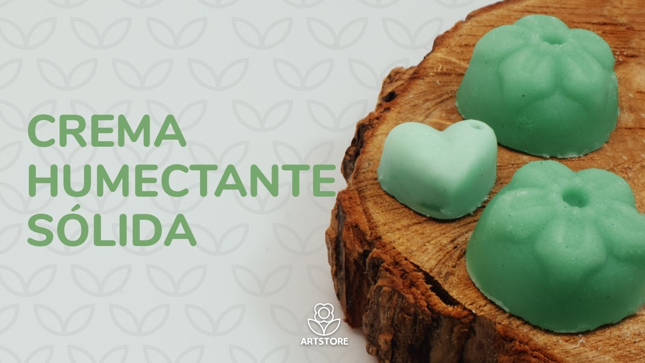✅ COMO hacer CREMA HUMECTANTE sólida