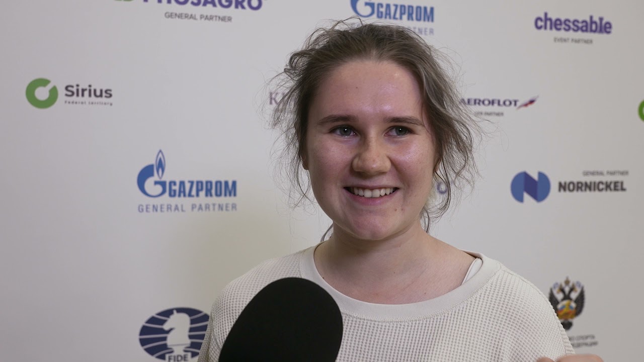 FIDE World Cup | Round 3 | Interview with Polina Shuvalova